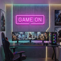 Game On Led Neon Sign Light