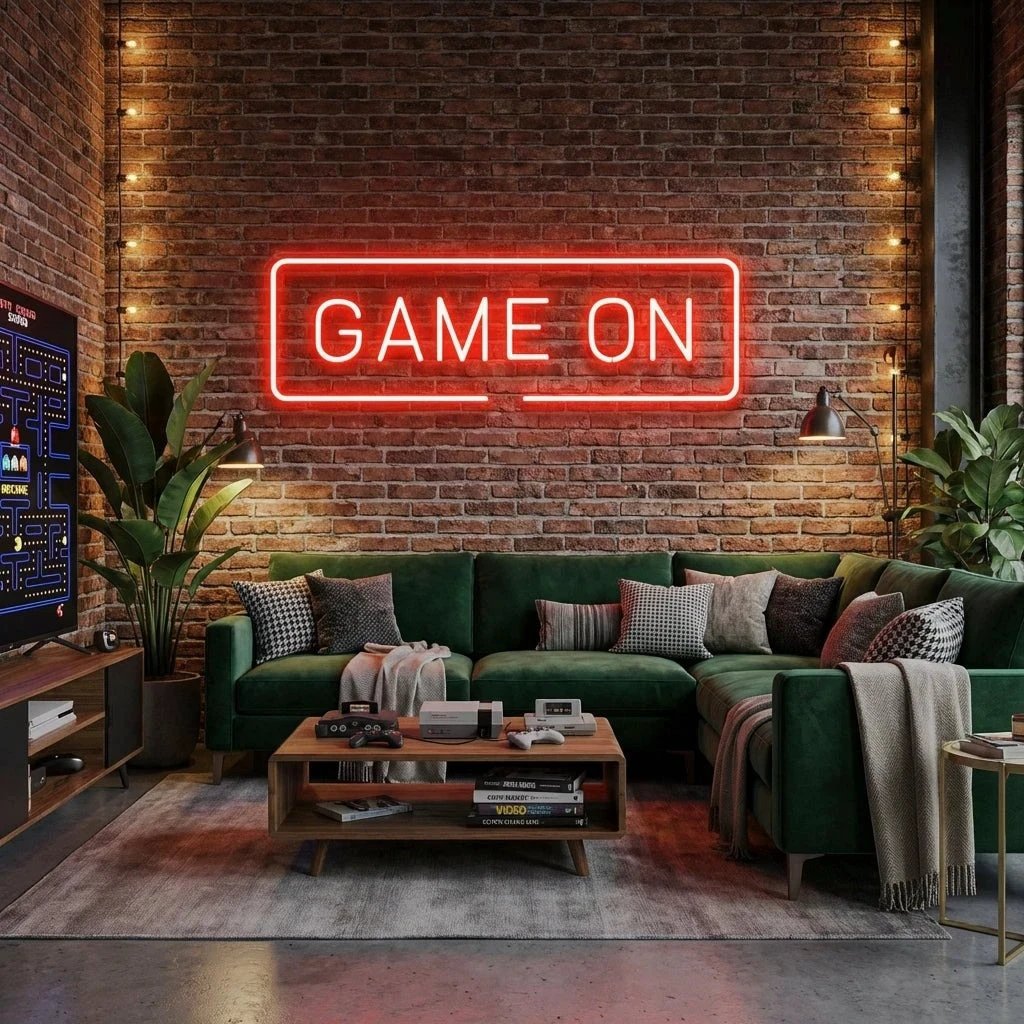 Game On Led Neon Sign Light