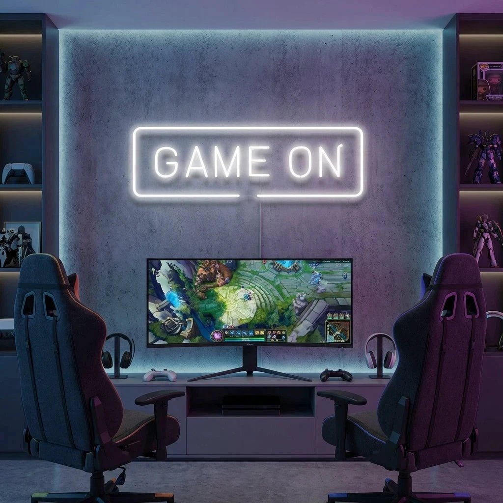 Game On Led Neon Sign Light