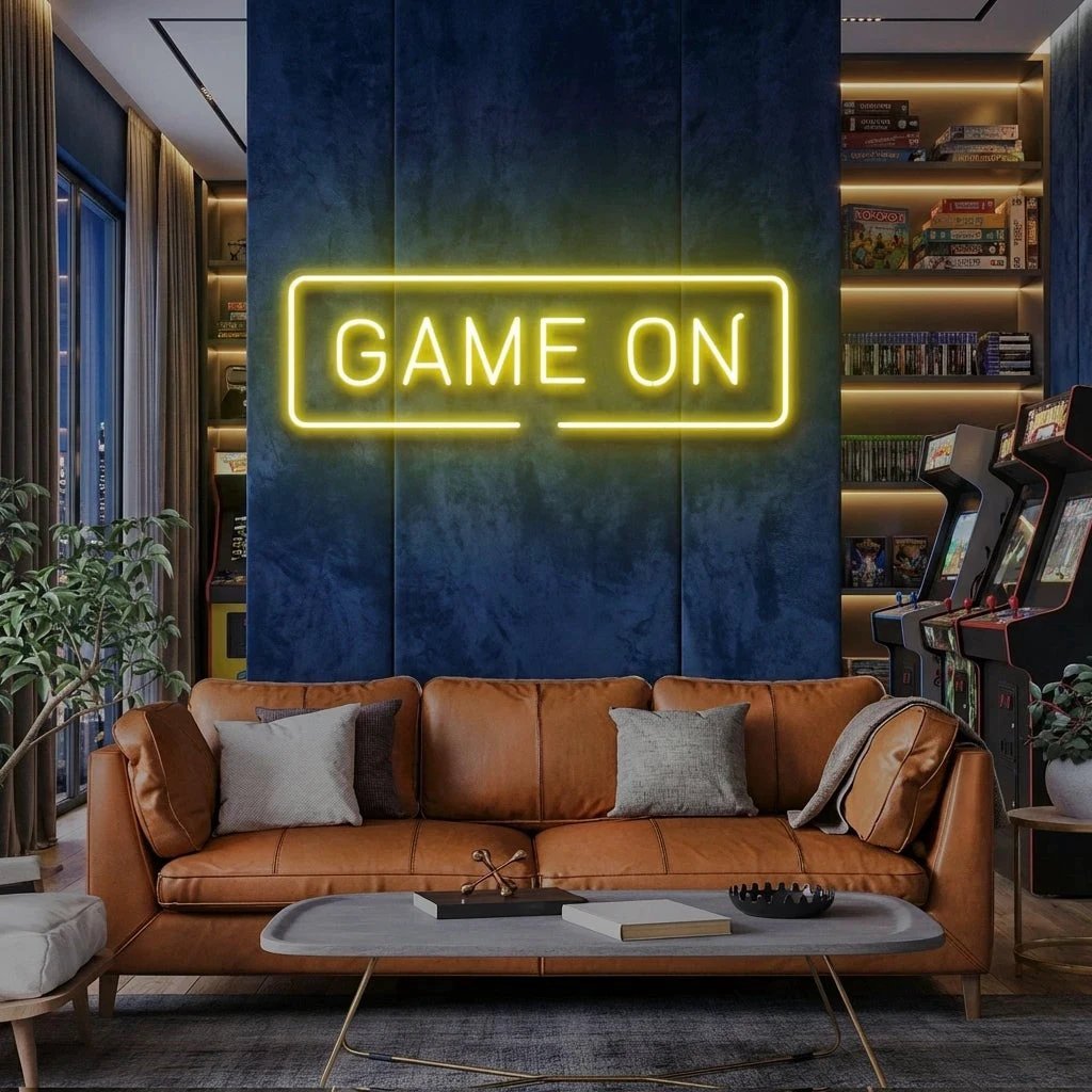 Game On Led Neon Sign Light