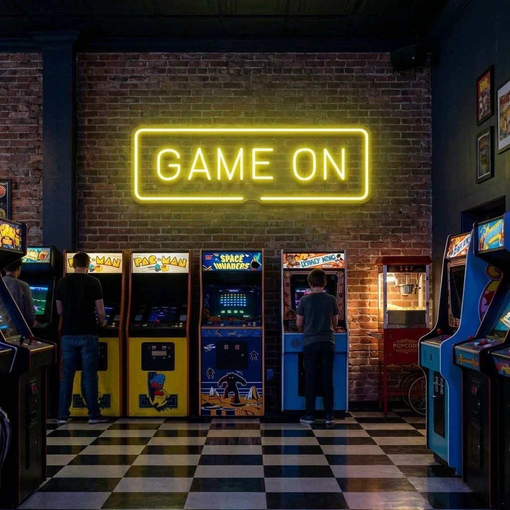 Game On Led Neon Sign Light
