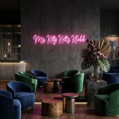 Custom Neon: Mz. Kitty Kat...