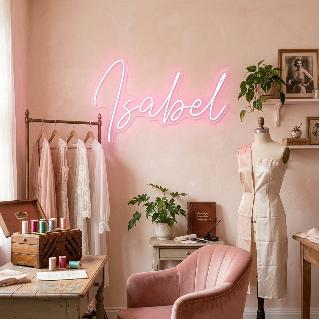 Custom Neon: Isabel