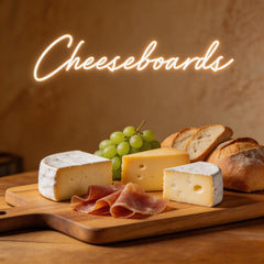 Custom Neon: Cheeseboards