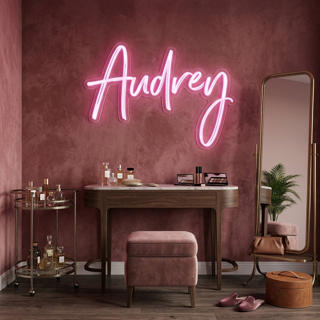 Custom Neon: Audrey