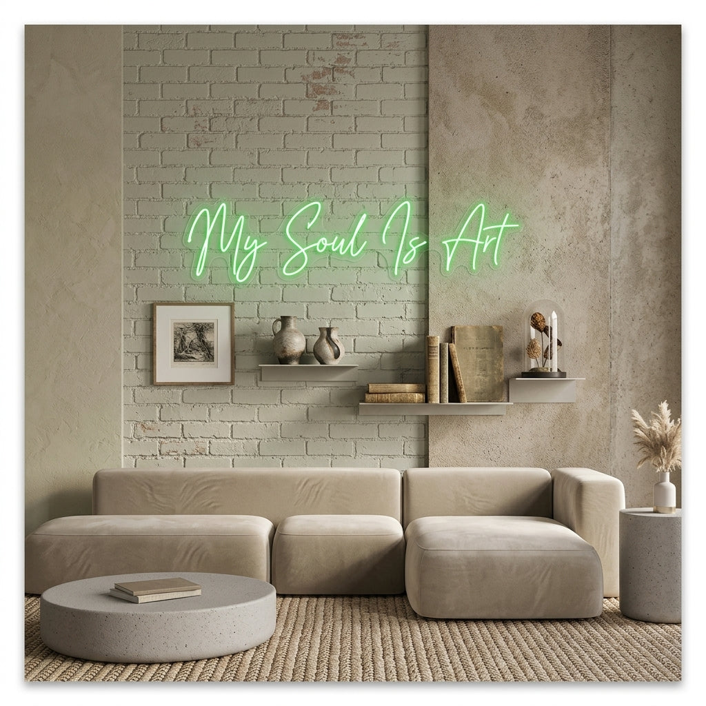 Custom Neon: My Soul Is Art