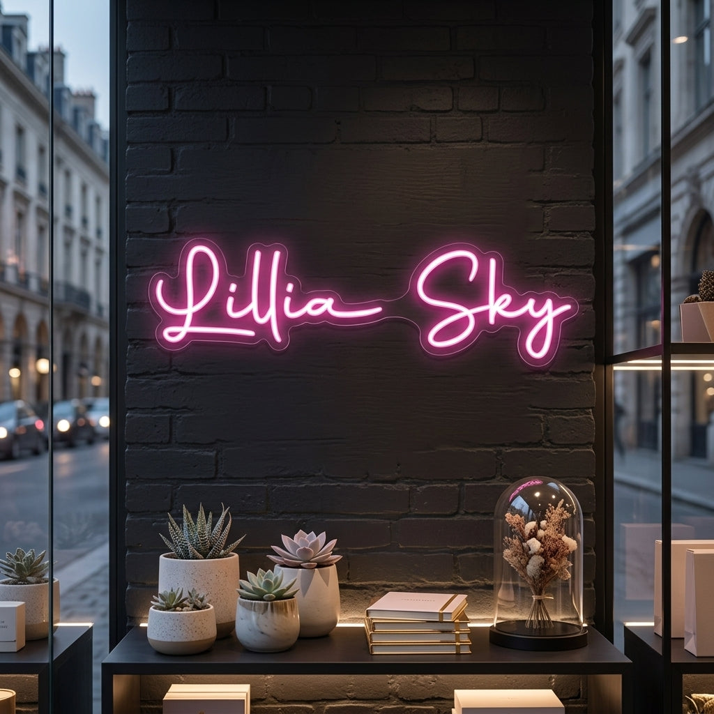 Custom Neon: Lillia Sky
