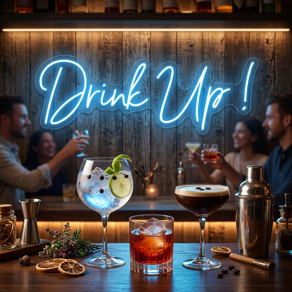 Custom Neon: Drink Up !