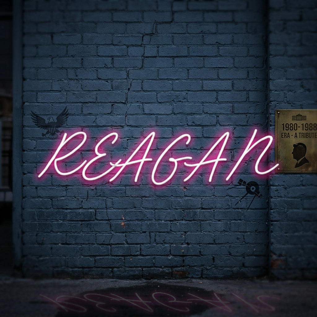 Custom Neon: REAGAN