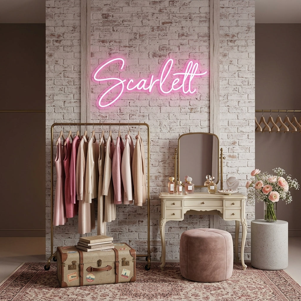 Custom Neon: Scarlett
