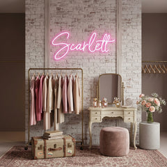 Custom Neon: Scarlett