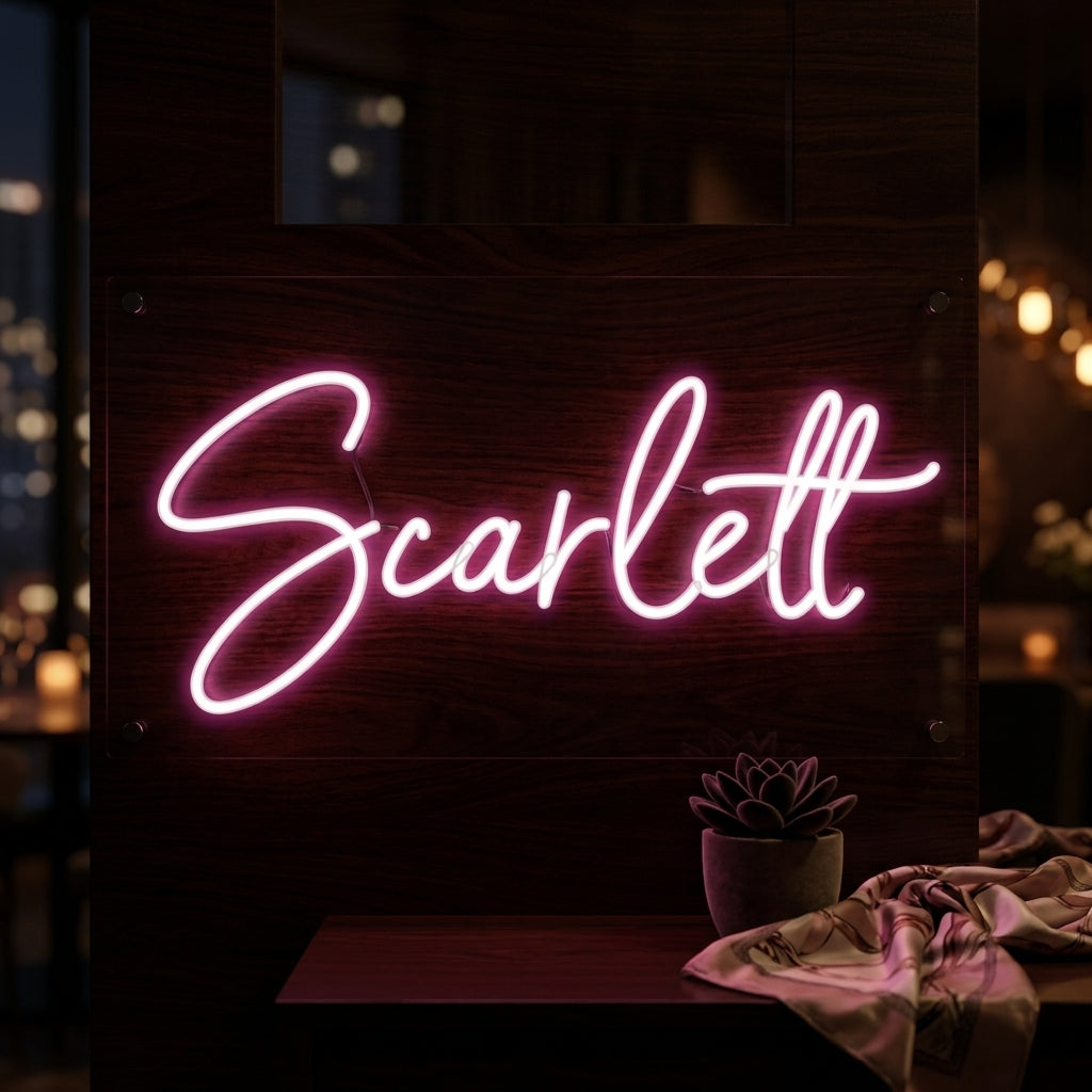 Custom Neon: Scarlett