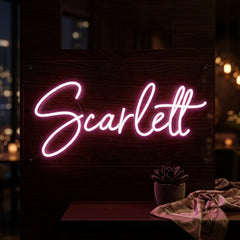 Custom Neon: Scarlett