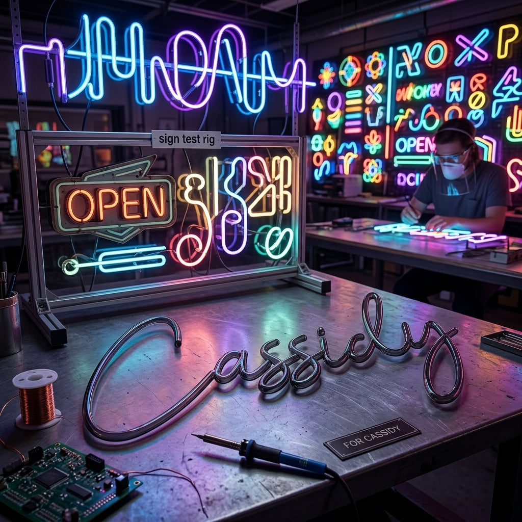 Custom Neon: Cassidy