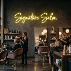 Custom Neon: Signature Salon