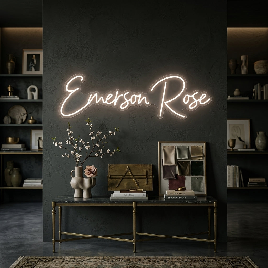Custom Neon: Emerson Rose