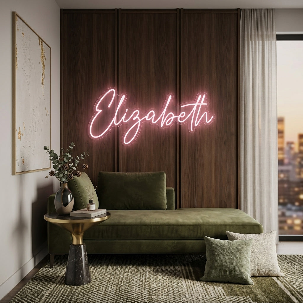 Custom Neon: Elizabeth