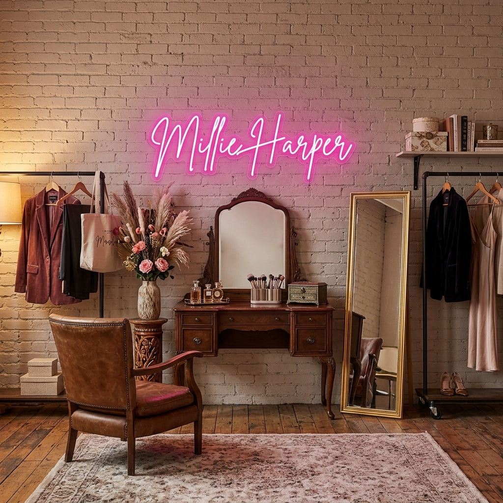 Custom Neon: Millie Harper