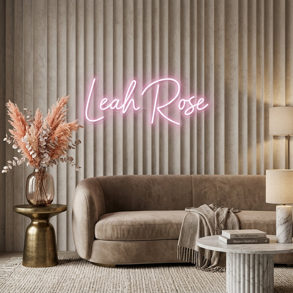 Custom Neon: Leah Rose