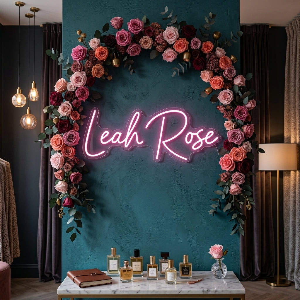 Custom Neon: Leah Rose