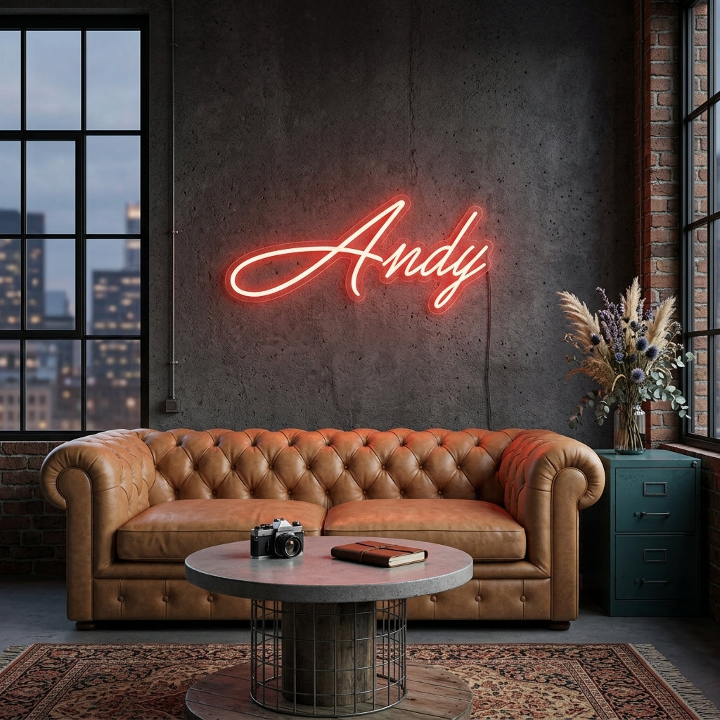 Custom Neon: Andy