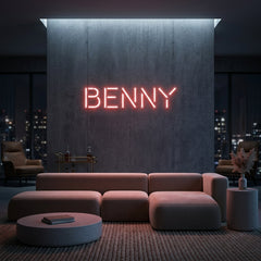 Custom Neon: BENNY