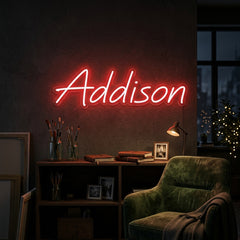 Custom Neon: Addison
