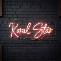 Custom Neon: Koral Star