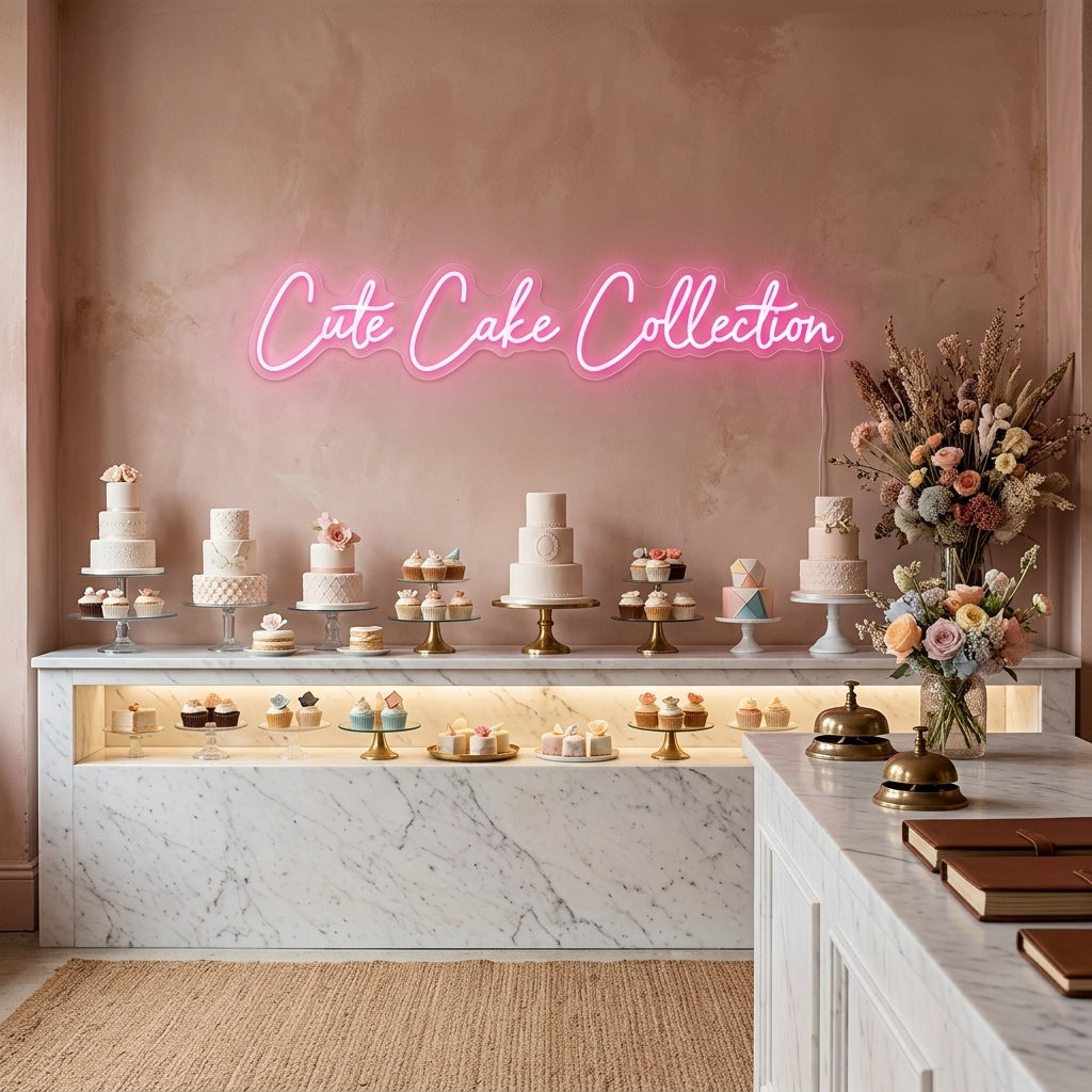 Custom Neon: Cute Cake Col...