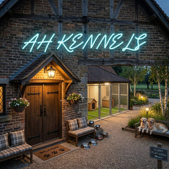 Custom Neon: AH KENNELS