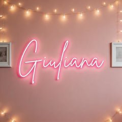 Custom Neon: Giuliana