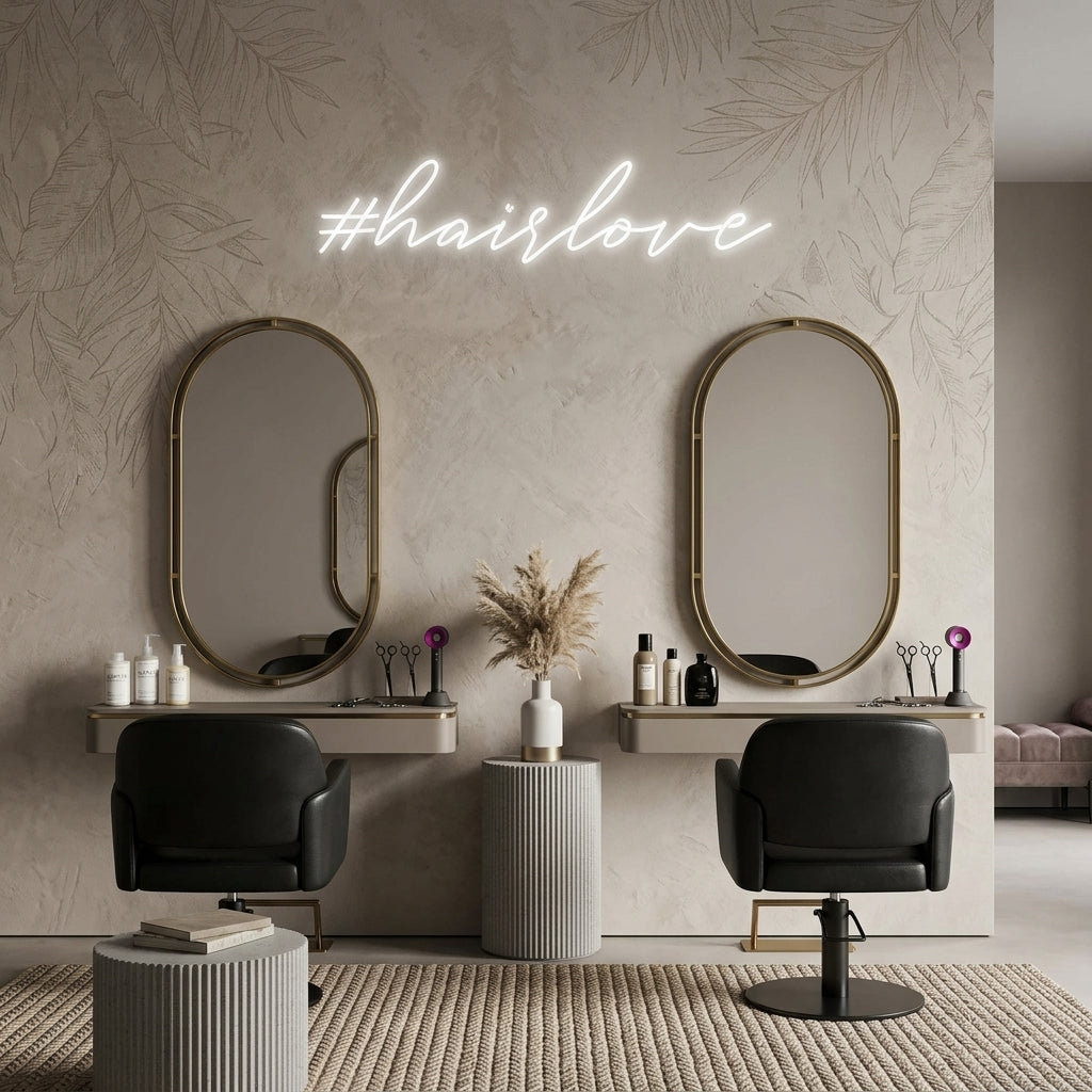 Custom Neon: #hairlove