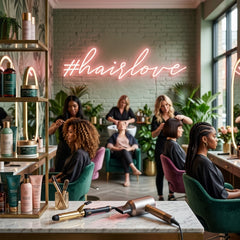 Custom Neon: #hairlove