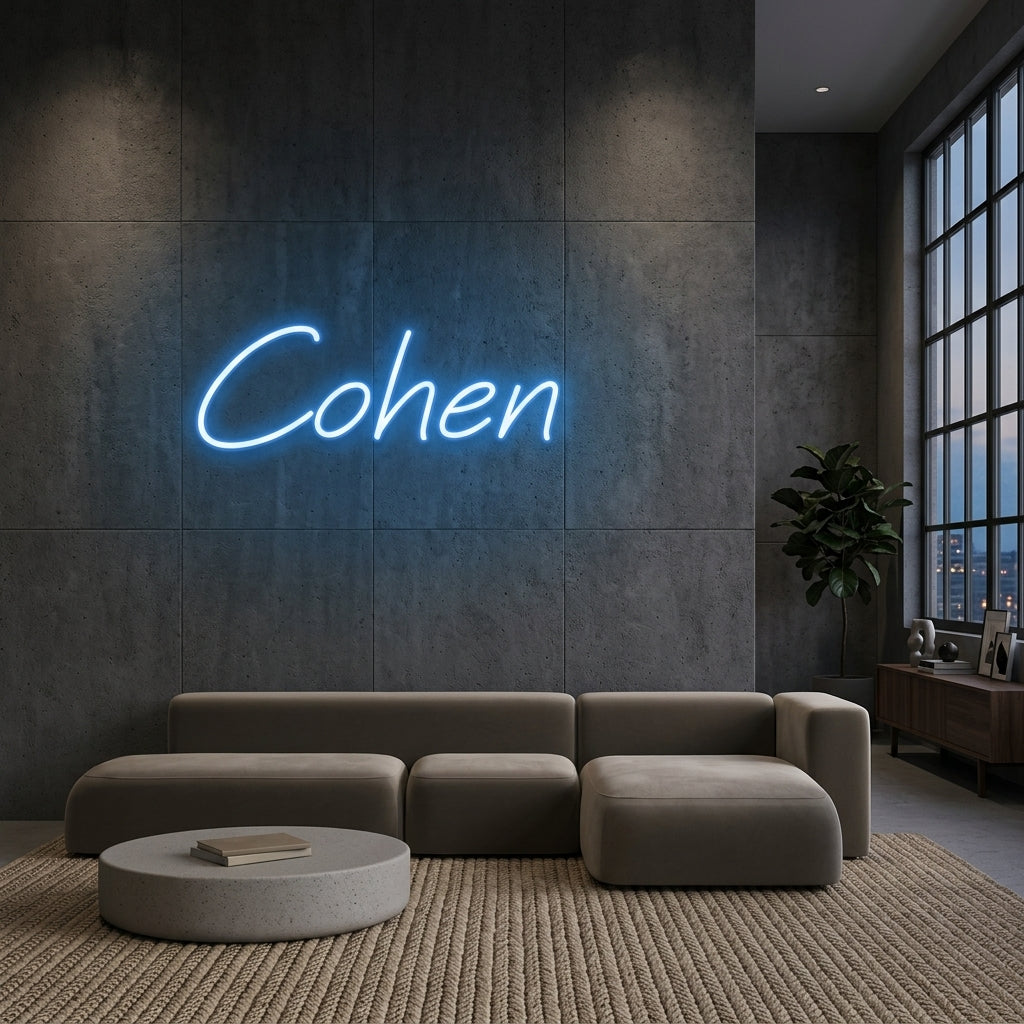 Custom Neon: Cohen