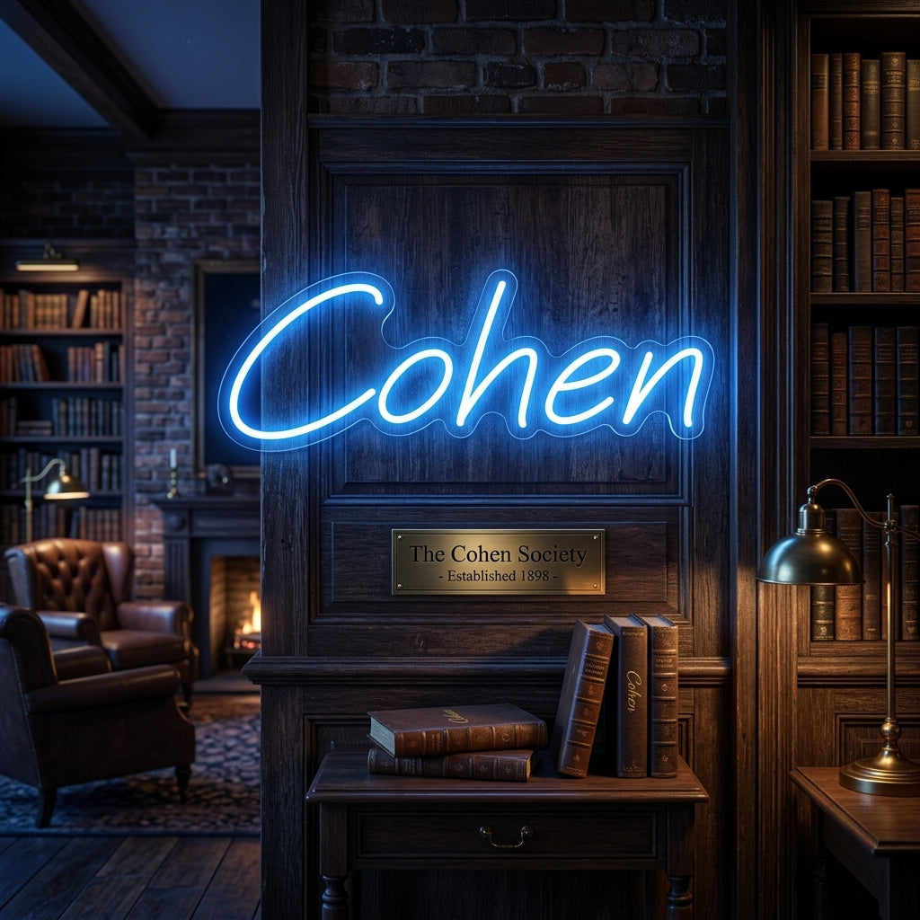 Custom Neon: Cohen
