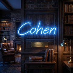 Custom Neon: Cohen