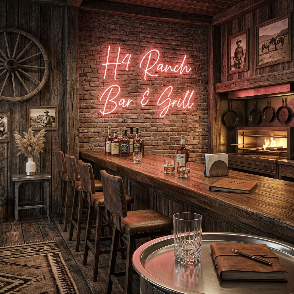 Custom Neon: H4 Ranch Bar...