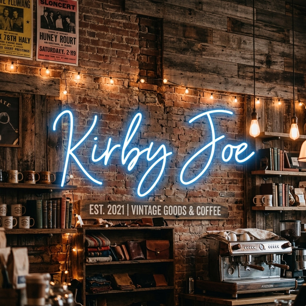 Custom Neon: Kirby Joe