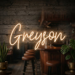 Custom Neon: Greyson
