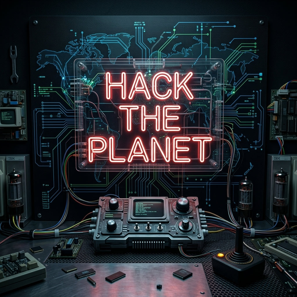 Custom Neon: Hack The Planet