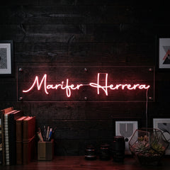 Custom Neon: Marifer Herrera