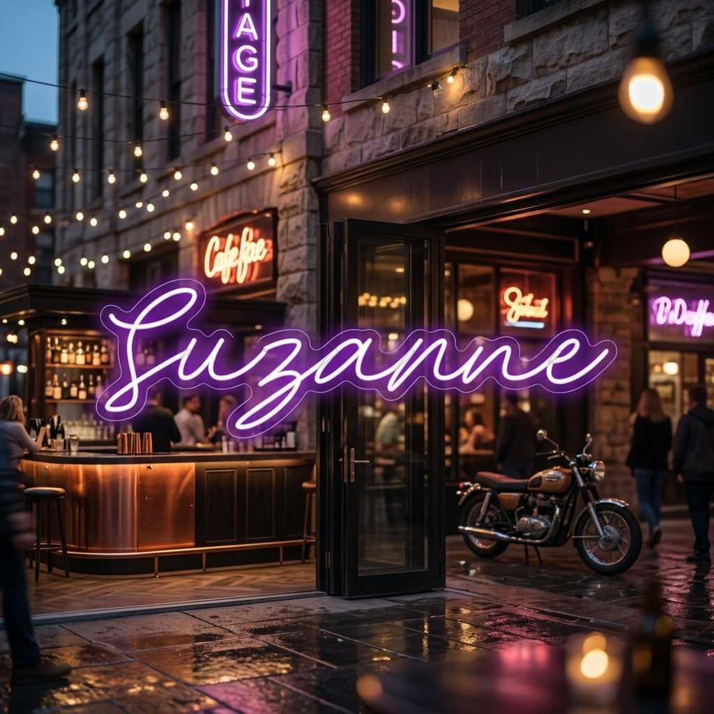 Custom Neon: Suzanne