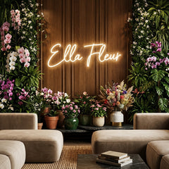 Custom Neon: Ella Fleur