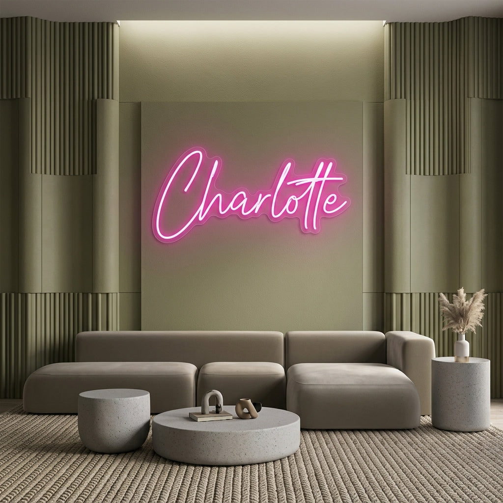 Custom Neon: Charlotte