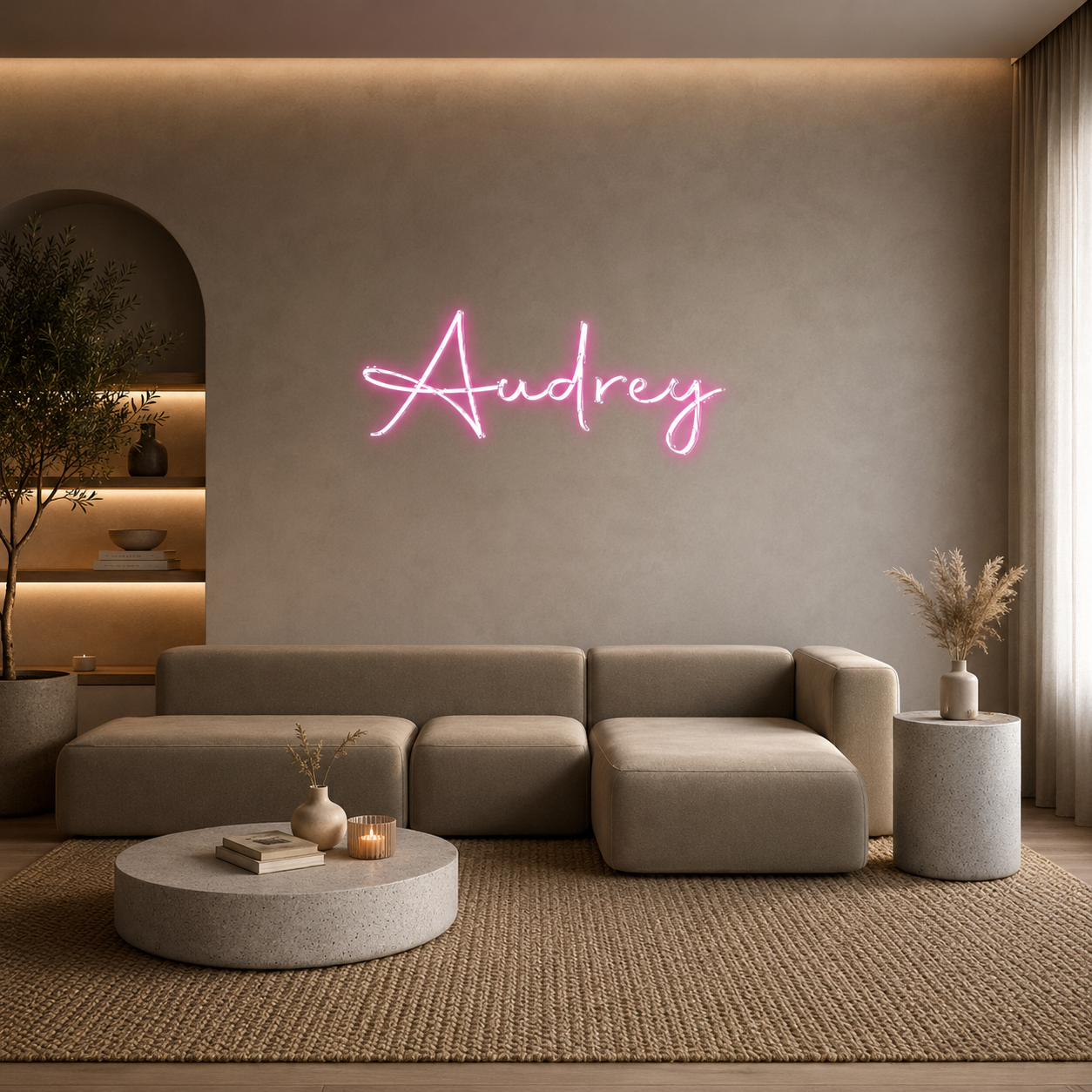 Custom Neon: Audrey