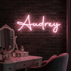 Custom Neon: Audrey