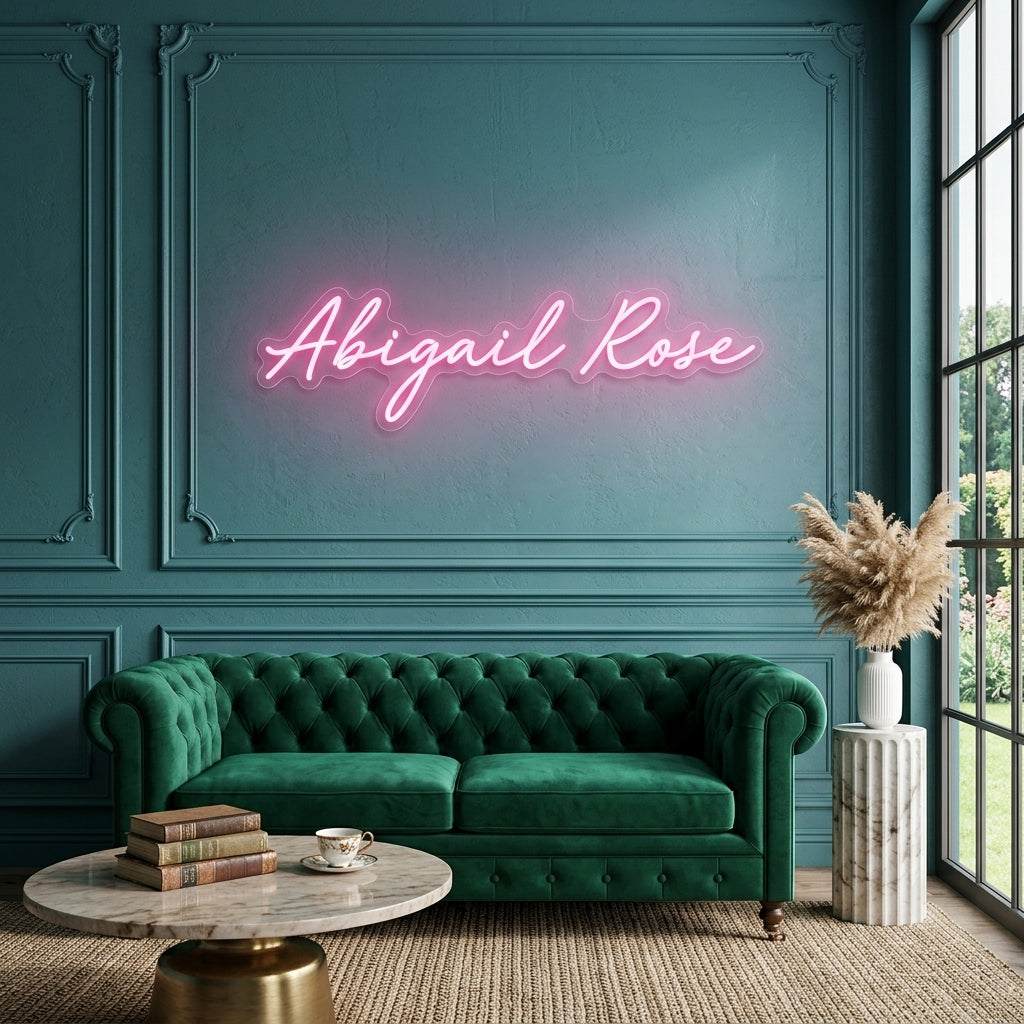 Custom Neon: Abigail Rose
