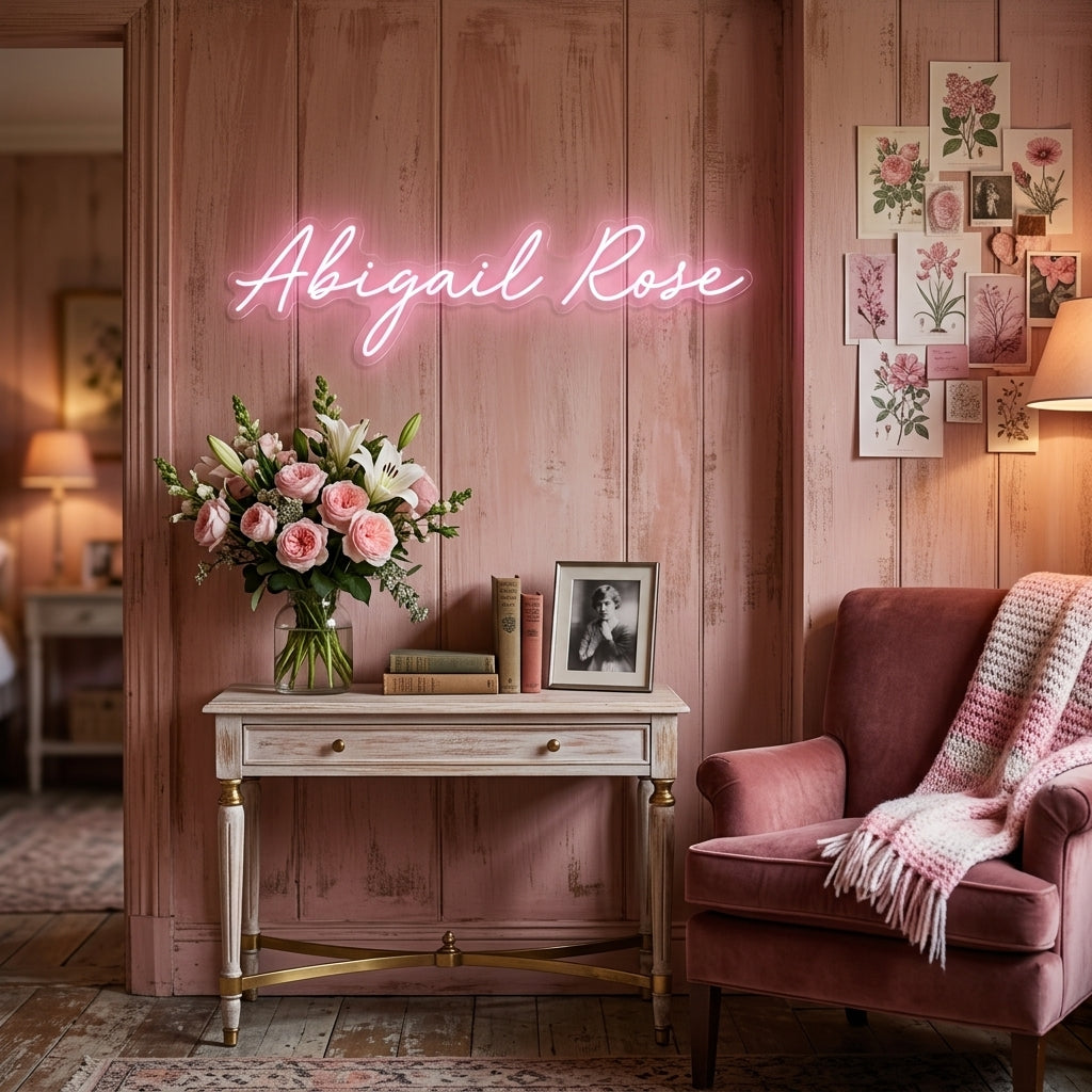 Custom Neon: Abigail Rose