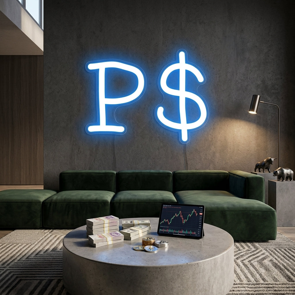 Custom Neon: P$