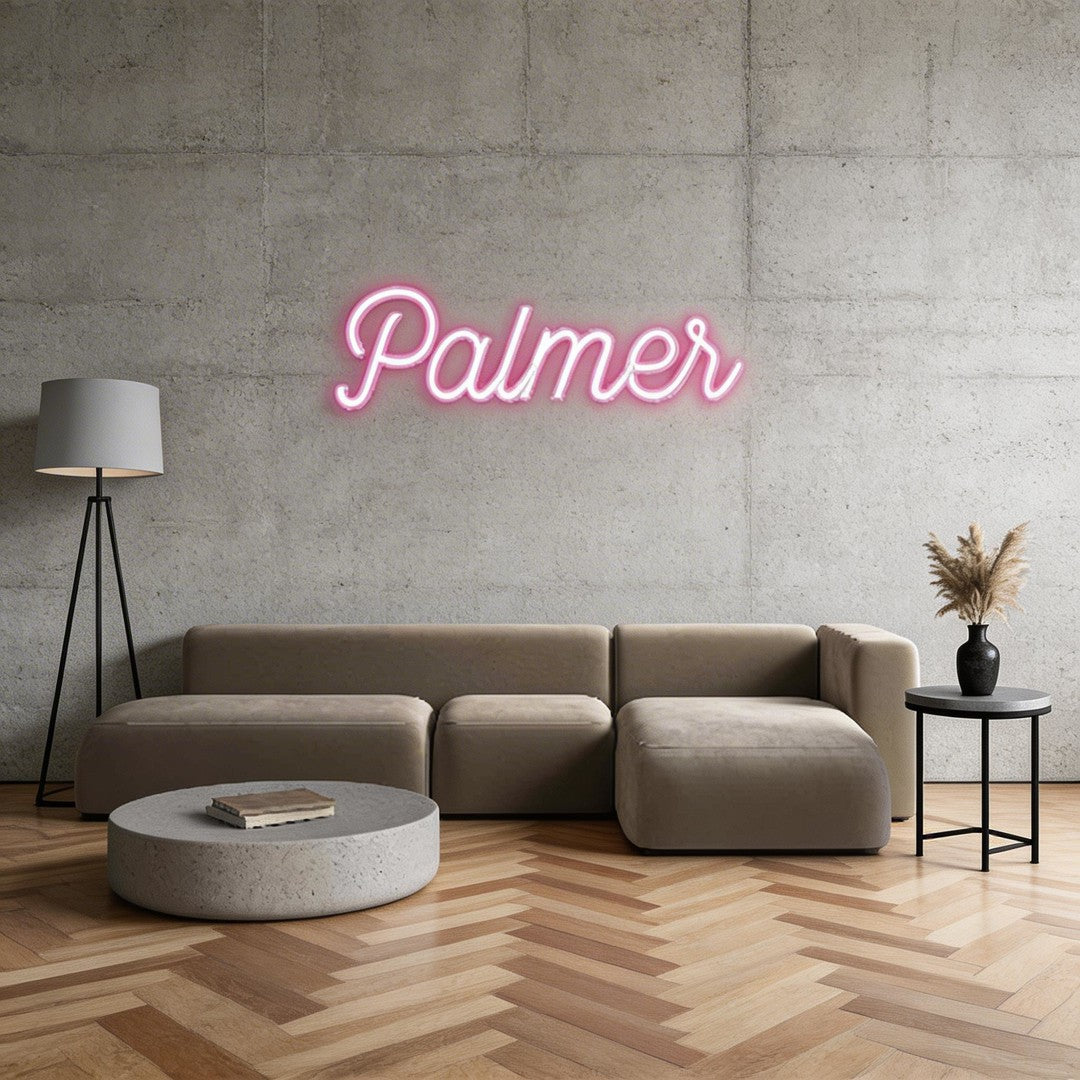 Custom Neon: Palmer